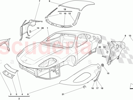 Photo of COMPLETE REAR RH FENDER…