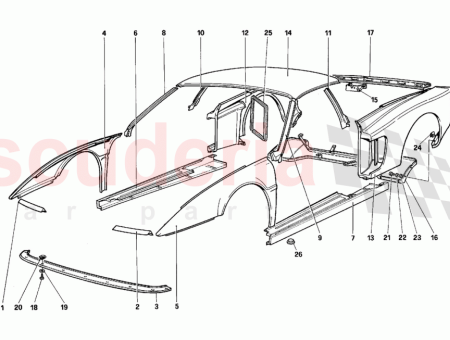 Photo of R H front fender…