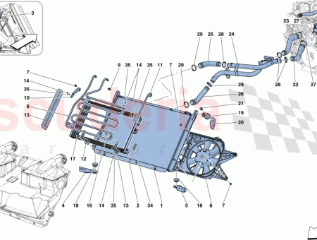 Photo of LH UPPER RADIATOR MOUNTING BRACKET…