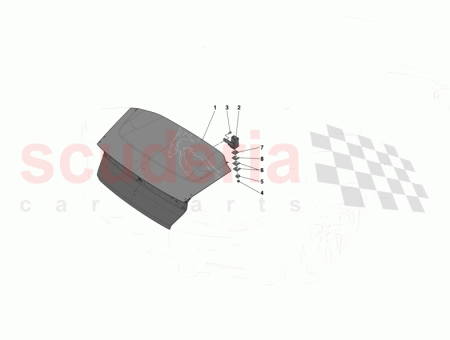 Photo of COMPL LUGGAGE COMPARTMENT LID…