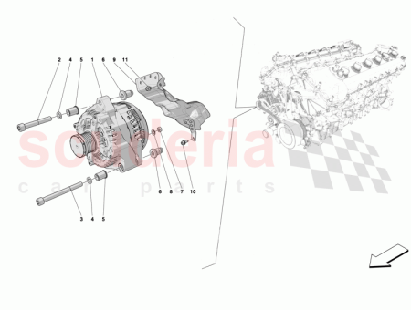 Photo of PARATIA ANTICALORE ALTERNATORE…