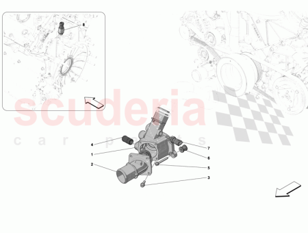 Photo of THERMOSTAT HOUSING…