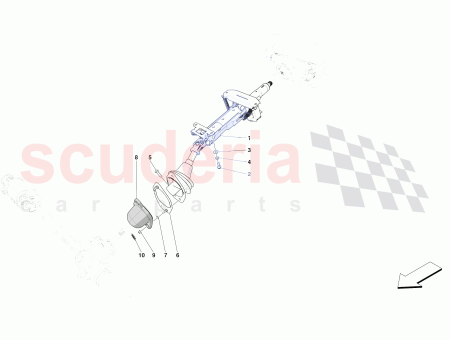 Photo of INNER U JOINT SHAFT GAITER FASTENER PLATE…