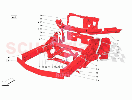 Photo of COMPL FRONT BUMPER CROSS MEMBER…