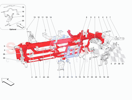 Photo of LH CASTING SIDE FASTENER BRACKET…