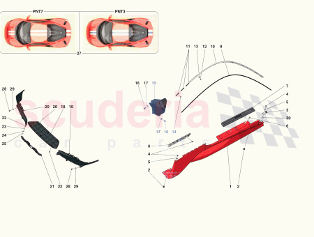 Photo of COMPL LH UNDERDOOR TRIM…