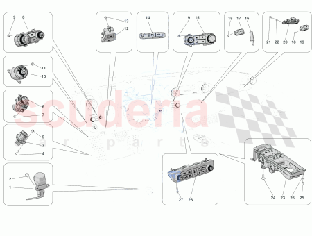 Photo of COMPL POWER WINDOW BUTTON BEZEL…