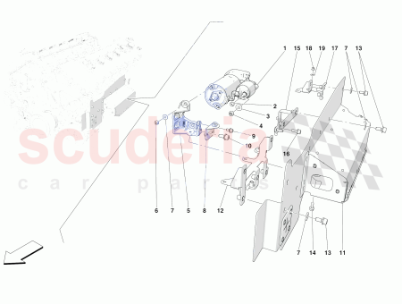 Photo of STARTER MOTOR SHIELD MOUNTING BRACKET…