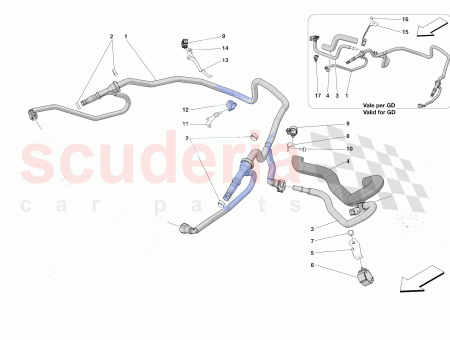 Photo of PIPE FROM DISCONNECTER UNION TO BRAKE SERVO…