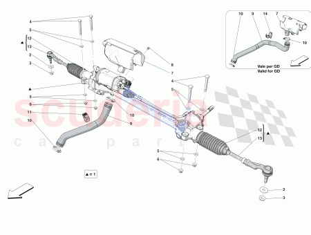 Photo of COMPL ELECTRIC STEERING BOX…