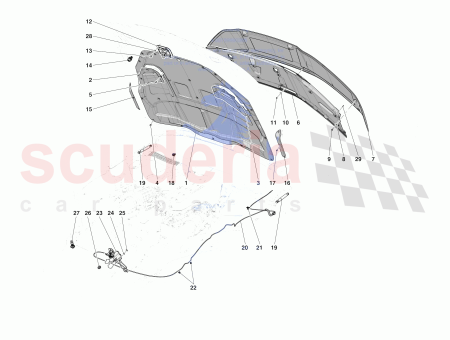 Photo of COMPL FRONT LID COSMETIC COVER…