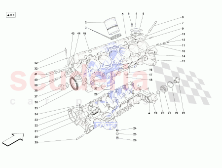 Photo of CRANKCASE LOWER CRANKCASE SHELL ASSEMBLY…