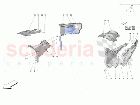 Photo of COMPL LH UPPER LATERAL AIR DUCT…