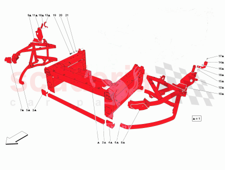 Photo of RH HEADLAMP BRACKET REINFORCEMENT…