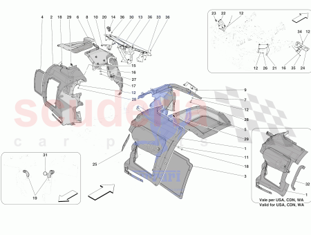 Photo of COMPL SHIELD FOR REAR PART OF REAR LH…