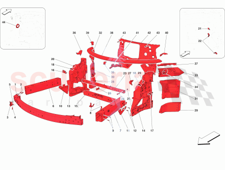 Photo of FRONT BUMPER MOUNTING CROSS MEMBER…