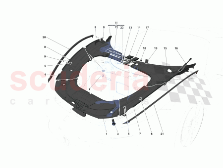 Photo of COMPL LH UNDERWINDSCREEN TRAY…