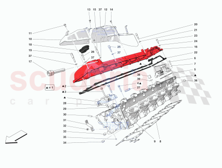 Photo of RH CYLINDER HEAD…