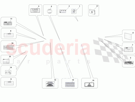 Photo of 50S ENGINE MAP LABEL VECI LABEL…