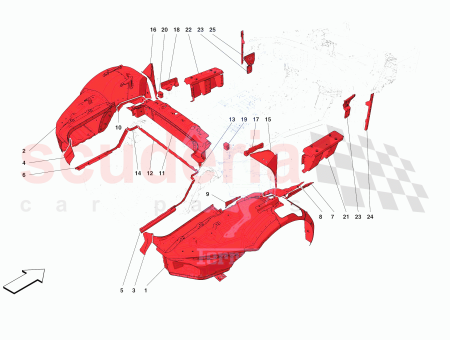 Photo of LOWER FRONT ELEMENT OF RH LATERAL SUBSTRUCTURE…