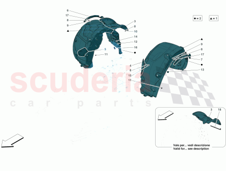 Photo of KIT REAR PART OF REAR WHEEL BAY…