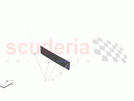 Photo of REAR LICENSE PLATE HOLDER…