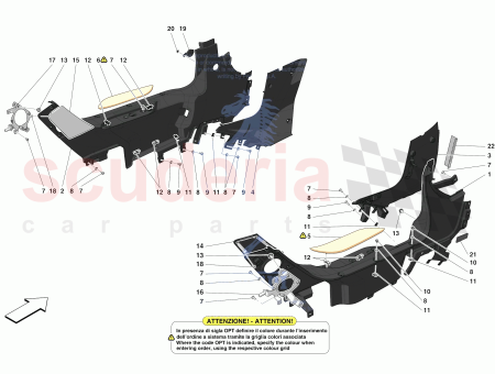 Photo of COMPL LH MIDRANGE SPEAKER FASTENER BRACKET…