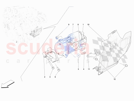 Photo of STARTER MOTOR HEAT SHIELD…