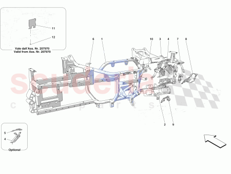 Photo of MOUNTING BRACKET FOR ENGINE COMPARTMENT LID HANDLE…