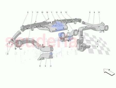 Photo of RH DEMISTER DUCT…