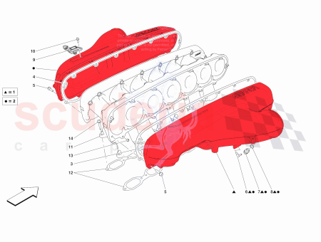 Photo of LH MANIFOLD PLENUM GASKET…