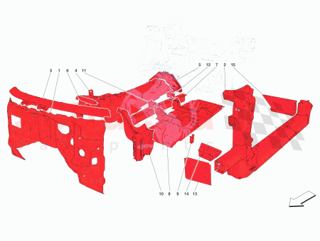 Photo of LH LOWER TUNNEL BEAM…