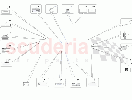 Photo of TYRE PRESSURE LABEL MICHELIN 20 TYRES…