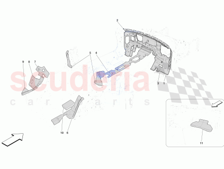 Photo of LOWER LH LUGGAGE COMPARTMENT SOUNDPROOFING…