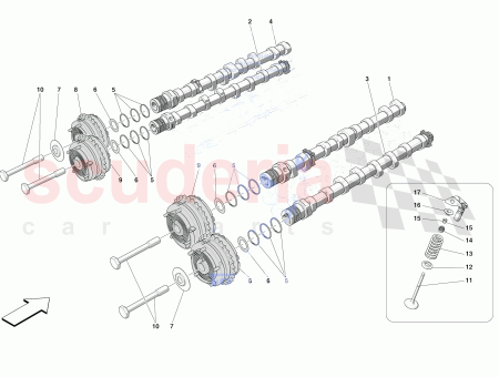 Photo of LH EXHAUST CAMSHAFT…