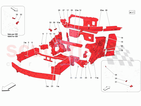 Photo of COMPL LH FRONT STRUT TRUSS…