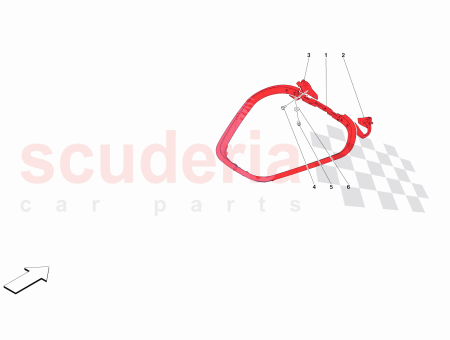 Photo of COMPL LH ENGINE COMPARTMENT LID HINGE…