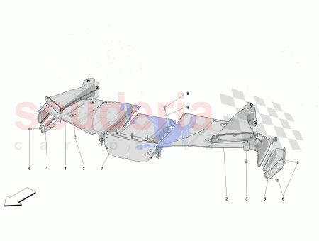 Photo of COMPL LH LATERAL FRONT DUCT…