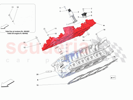 Photo of RH CYLINDER RH HEAD COVER ASSEMBLY…