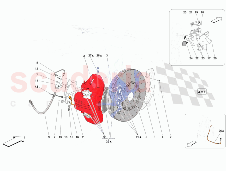 Photo of COMPLETE L H FRONT CALIPER…