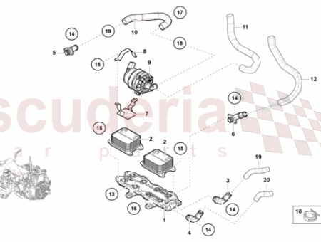 Photo of BRACKET 2 FRONT OIL PUMP…