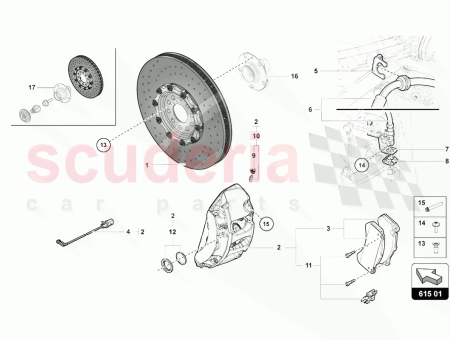 Photo of BRAKE CALIPER ANT SX BRONZE…
