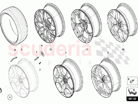 Photo of PERFORMANTE WHEELS IN SHINY BLACK…