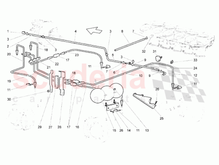 Photo of RH REAR PIPE UNTIL THE VIN 6LA3976…