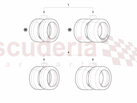 Photo of 1 SET TYRES…