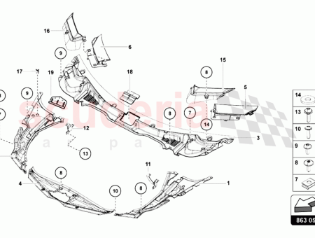 Photo of AIR INTAKE GRILLE…