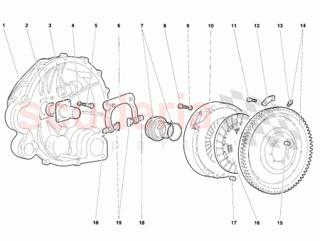 Photo of CLUTCH BELL HOUSING…