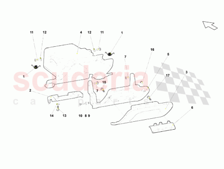 Photo of GLOVE BOX LID ASSEMBLY RIGHT HAND DRIVE ALCANTARA…