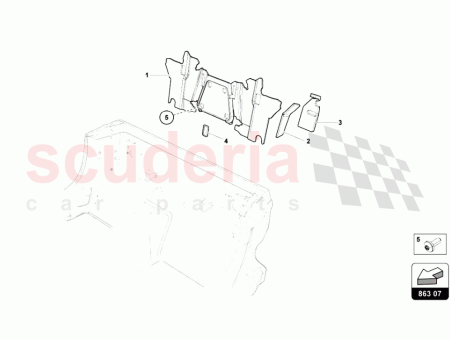 Photo of SOUND ABSORBER FOR REAR PANEL…