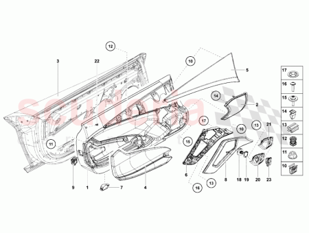 Photo of OUTER REARVIEW MIRROR CONTROL SWITCH…